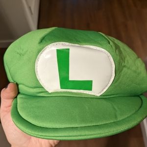 Luigi green Halloween hat from Mario Brothers  Adult
